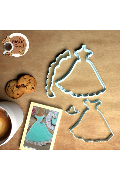 CookieKonsept مجموعة قوالب حفلات استقبال المولود الجديد # 5 – متوافق مع الكعك والعجين والطين