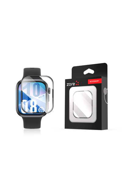 noktaks Huawei Watch Fit 4 Compatible - Screen Protector Pmma Pet Watch Screen Protector - Black - T38312