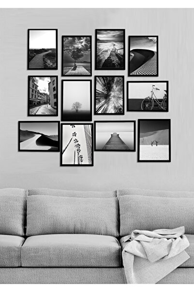 Harikabirev SET DE 12 MDF PENTRU BUCĂTĂRIE-SEDĂRIU-PICTURĂ DE PERETE PEISAJ A...