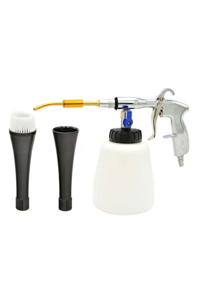 GEKO PISTOL PNEUMATIC PENTRU SPALAT TAPITERII TORNADER CU PERIE
