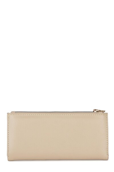 Zühre K.Beige Compartment Wallet Zc027