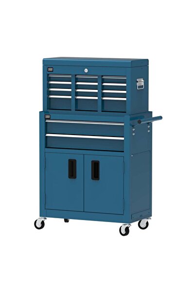 HBM Machines DULAP METALIC PREMIUM PENTRU SCULE, 2 PIESE, 6 SERTARE SI 2 USI,...