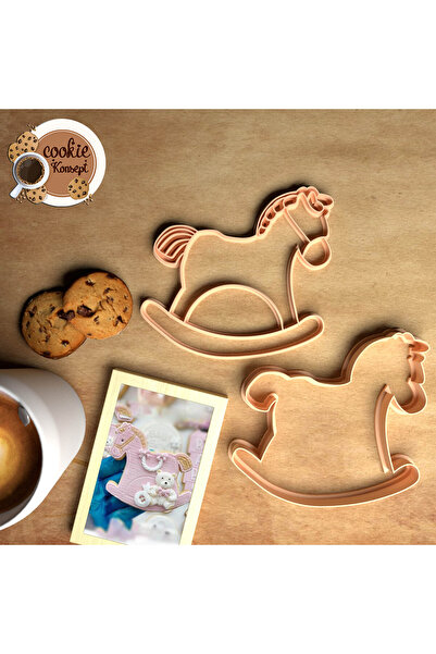 CookieKonsept Baby Shower Kalıp Seti Atlı Karınca #2 – Kurabiye, Hamur ve Kil...