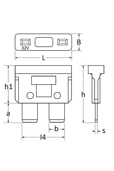 RESTAGRAF Car fuse set 70202, 3-40 A, with plastic box