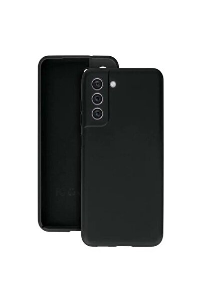 SOHO Carcasă de protecție pentru Samsung S21 FE din silicon lichid, neagră