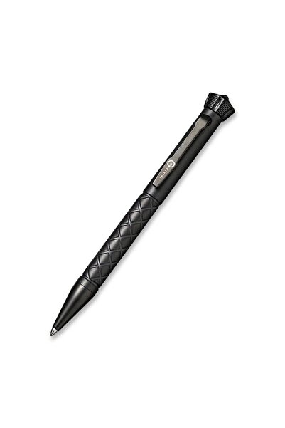 Civivi Coronet Black Titanium Tactical Pen with A Spinner Bearing On Top Kalem