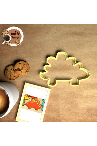 CookieKonsept مجموعة قوالب استحمام الطفل على شكل ديناصور # 4 – متوافق مع الكوكيز والعجين والطين