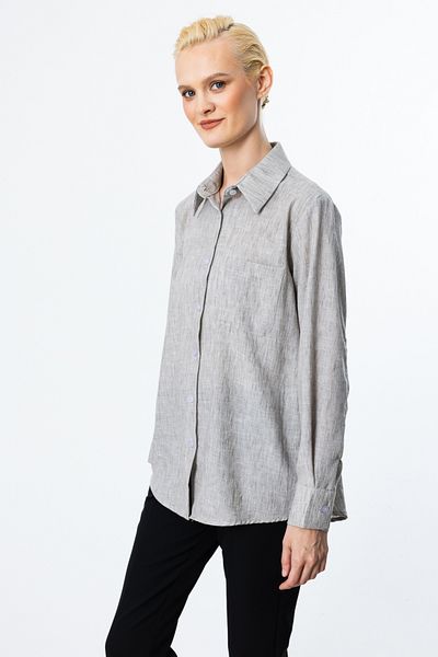 On Fashion Cotton Shirt with Ten Pocket Bags -56525