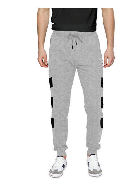 LAUREN SMITH Athletic Men’s Track Pant 100%Cotton Comfortable , Elastic Waist & Zipper Pockets-