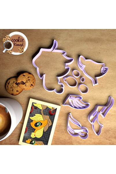 CookieKonsept مجموعة قوالب استحمام الطفل ماي ليتل بوني - متوافقة مع الكعك والعجين والطين