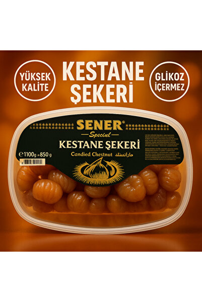Şener KESTANE ŞEKERİ YÜKSEK KALİTE 850 GR