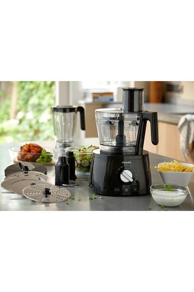 Philips Robot de bucatarie HR7776/90, 1300W, 2.4L bol(Negru)