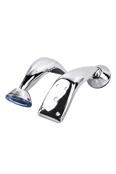 Mixbo Picior de mobilă Mixbo, metal cromat, reglabil, 11 cm