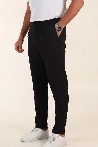 EXSPORT Sinyor Italian Cut Straight Leg Trousers