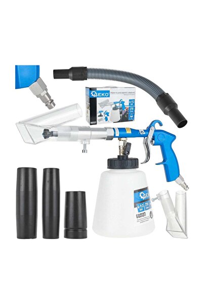 GEKO PISTOL PNEUMATIC PT SPALAT TAPITERII TORNADOR CU ADAPTOR VACUUM