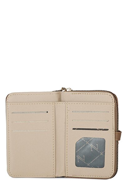 Zühre Zippered Mink Mini Wallet Zc025