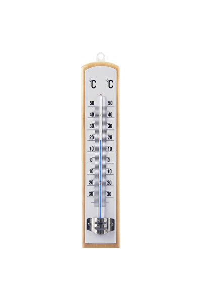 shumee Termometru universal din lemn 21 cm