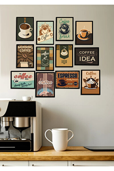 Harikabirev ΣΕΤ 12 ΤΕΜΑΧΙΩΝ MDF ΤΡΑΠΕΖΙ ΚΟΥΖΙΝΑΣ-ΣΑΛΟΝΙ-ΤΟΙΧΟΥ-ΚΑΦΕ ΜΑΥΡΟ | ΠΡΟΣΘΕΤΗΡΑΣ ΕΝΤΟΝΟΜΑΤΙΚΟΣ ΤΥΠΟΣ 12 ΛΙΜΕΝΤΑΙΔΕΣ