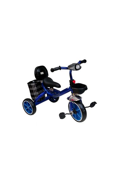 rexa Kids Ride-On Three-Wheel Tricycle with Basket