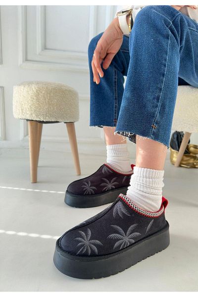 Celira Black Suede Boots