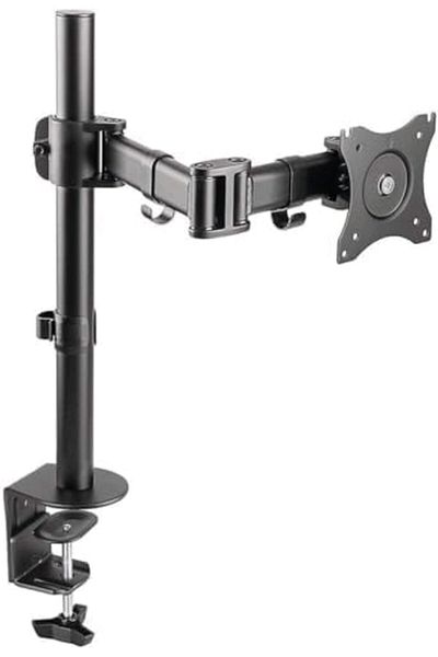 Generic Star Single Monitor Arm Clamp and Bolt Through Mount