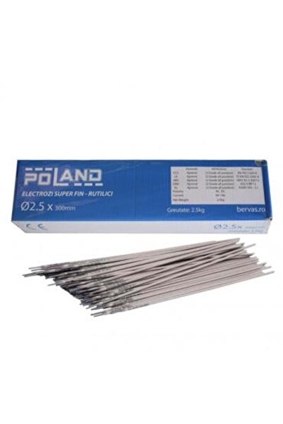 Bervas ﻿ELECTROZI RUTILICI POLAND 3.25 / 2.5KG