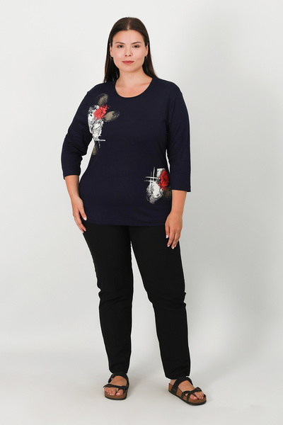 Lanze Блузка з принтом Truvakar Kol