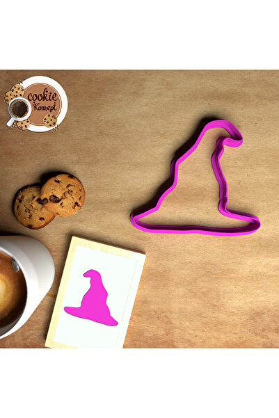 CookieKonsept مجموعة قوالب استحمام الطفل قبعة ساحرة - متوافقة مع الكوكيز والعجين والطين
