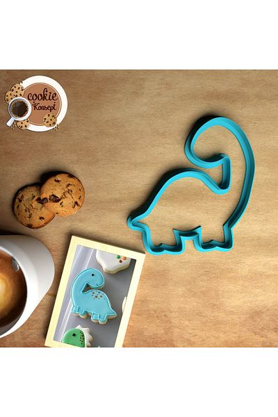 CookieKonsept Baby Shower Mold Set Dinosaur # 3 – Cookie, Dough and Clay Compatible