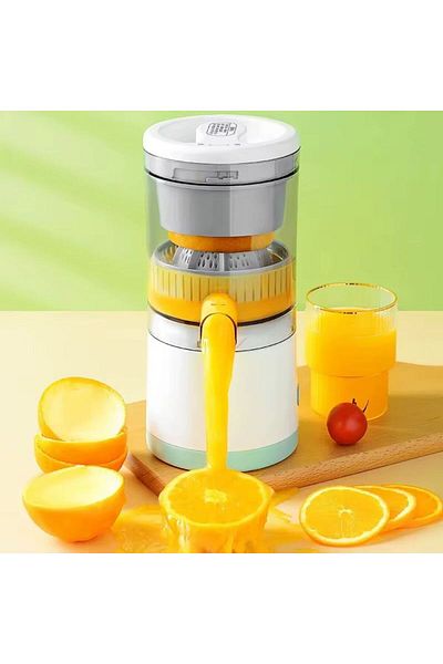 OEM JusyPress Automatic Fruit Juicer - Portable, USB Charging, Minimalist Design