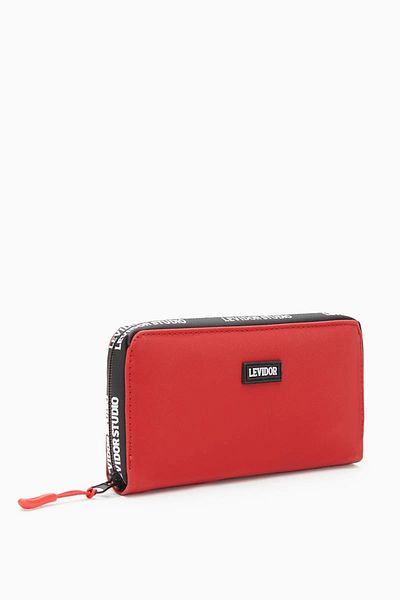 AYK'S Red Textile Women's Wallet Levidor 920004