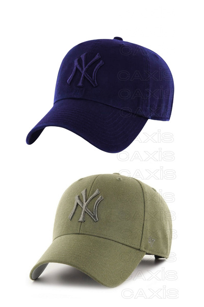 caxis Sports Nylon Hat Unisex Set of 2 Adjustable with Velcro on the Back