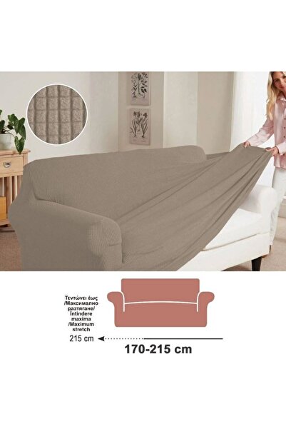 divendi-ro Husă elastică pentru canapea cu trei locuri, potrivită pentru cana...
