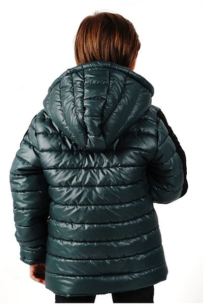 DUBLİNO KİDS Boy's Hooded Coat Waterproof and Windproof Fur Inside