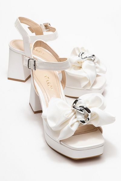 Ataköy Ayakkabı WOMEN'S THICK HEEL SHOES
