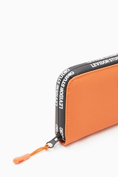 AYK'S Portofel de damă Orange Textile Levidor 920004