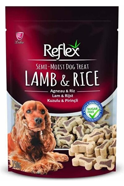 Reflex Semi Moist Kuzu Pirinçli Köpek Ödül Maması 150 gr.
