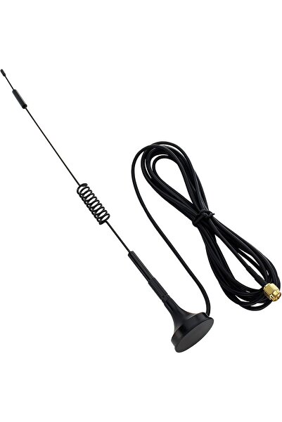 Hepta Collection Platoon 12 DBI SMA Erkek Konnektör Radyo Anten Süperbox Anten