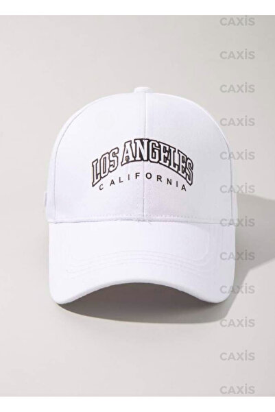 caxis Printed Hat Adjustable Velcro Gabardine Cap