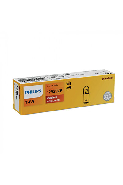 Philips Set 10 Becuri Pozitie Fata T4W 12V