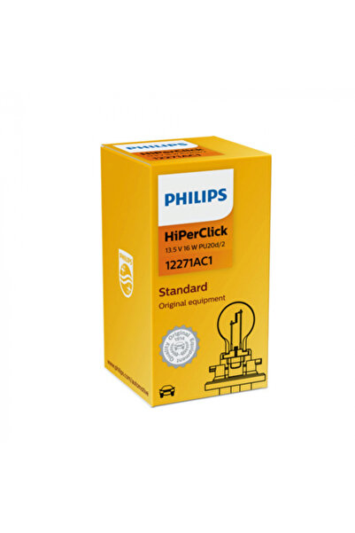 Philips Bec de semnalizare 12V PCY16W Hiper Vision (Cutie)