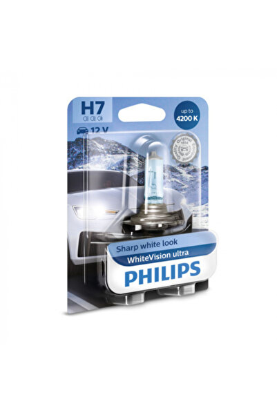 Philips Bec Far H7 55W 12V White Vision Ultra (Blister)