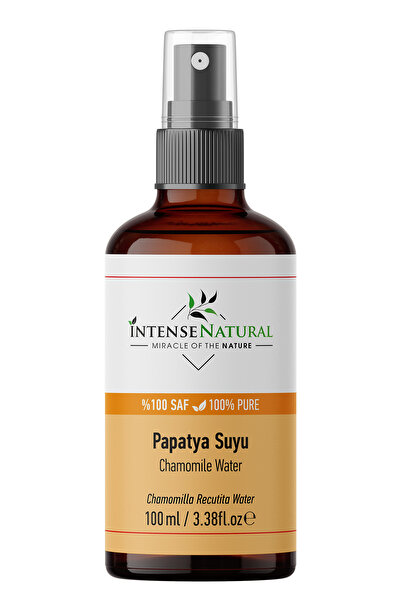 İntense Natural Papatya Suyu 100 ml %100 Saf ve Doğal Renk Açıcı Saç Derisi T...