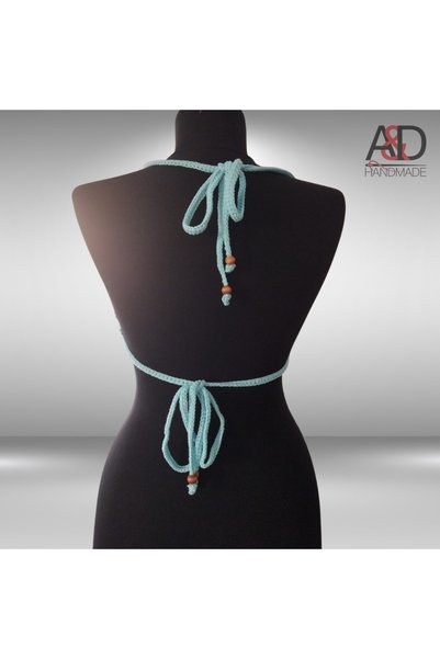 A&D HANDMADE Bustier>Coton>Beach Wear>Top Wear>Handmade