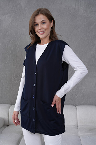 Lamierra Kadın Anne Ince Penye Mevsimlik Yelek