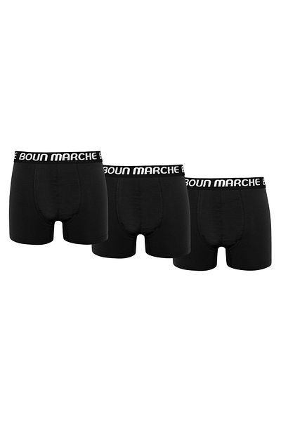 BOUN MARCHE Men's Boxer Lycra Premium 3-Piece Box Psico