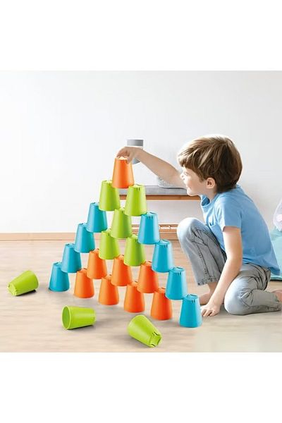 rexa 3-in-1 Quick Stack Cup Blocks Toy for Creative Play – Model 13-2306016