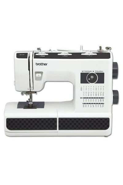 Brother HF37 Sewing Machine, 37 Stitches (White-Black)