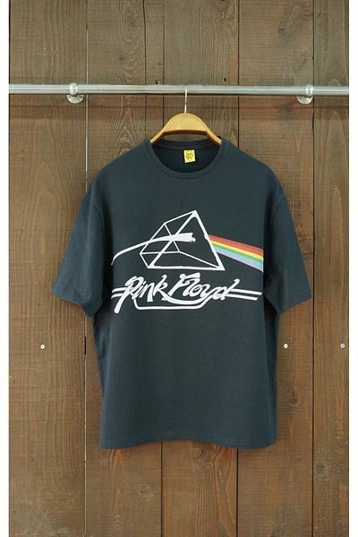 Overdrive Pink Floyd Dark Side of the Moon Oversize Short Sleeve Black T-Shirt
