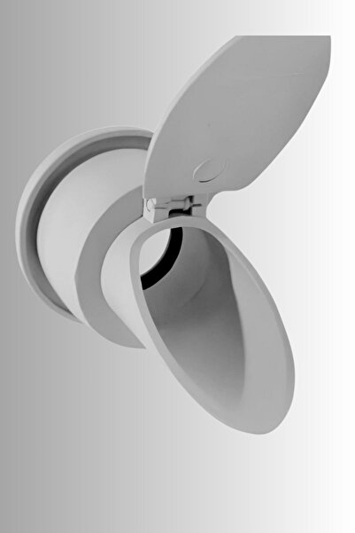 HAFSER Çekvalfli Adaptör Conta Ø50 Lavabo Eviye Gider Koku Önleyici Mufmatik